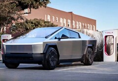 Tesla Cybertruck. Az autógyártó 2025 első negyedévében először tartotta a kaliforniai EV-piac kevesebb mint 50 százalékát (Kép forrása: Inside EVs)