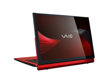 A Vaio T sorozat nézet módban (finom piros)