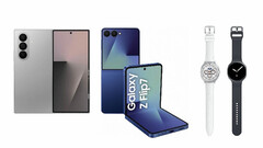 Egy kiszivárogtató kommentálta az új Samsung termékek elérhetőségét Galaxy Watch 8, Watch Ultra (2025), Galaxy Z Fold7, Flip7 és Flip7 FE. (Kép forrása: Evan Blass)