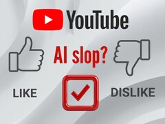 Banner a YouTube AI slop minősítéshez