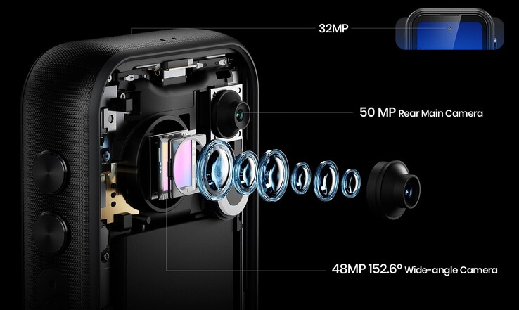 A kínált kameraösszeállítás meglehetősen lenyűgöző, legalábbis papíron.