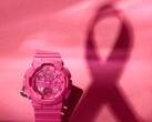 A Casio és a Mellrákkutatási Alapítvány együttműködik a Pink Ribbon GMAS145PK-4A G-Shock óra modellel. (Kép forrása: Casio)