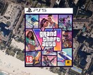 A GTA 6 PS5-ös dobozképe ideiglenes PEGI-besorolással látható.