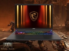 Az MSI Vector 16 HX AI súlya körülbelül 2,7 kg (kép forrása: MSI, Bethesda, szerkesztőségünk)