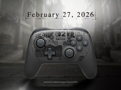A Resident Evil Requiem témájú Nintendo Switch 2 Pro kontroller. (Kép forrása: Nintendo)
