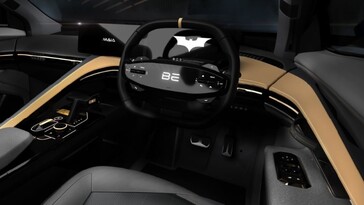 A Mahindra Batman EV pilótafülkéje (Kép forrása: Mahindra)