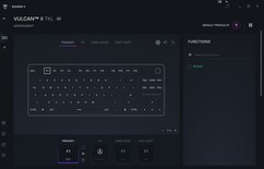 Turtle Beach Vulcan II TKL billentyűzet szoftveres billentyűátcsoportosítása