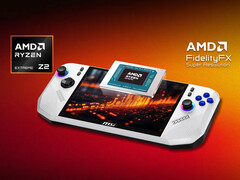 Az MSI Claw A8 az első olyan játékkéziszámítógép, amelyet az AMD Ryzen Z2 Extreme APU-val szállítanak. (Kép forrása: MSI)