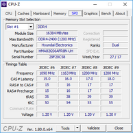 CPU-Z RAM SPD