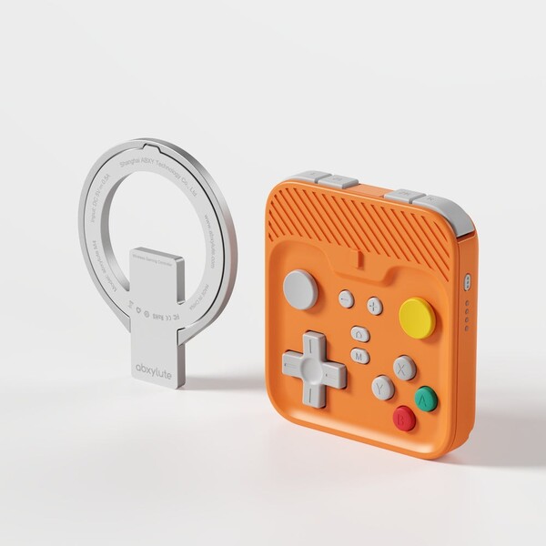 Az Abxylute M4 Snap-On a fekete és a szürke mellett narancssárga színben is kapható lesz. (Kép forrása: Abxylute)