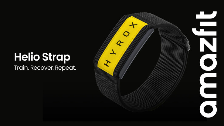 Az Amazfit Helio Strap HYROX Edition. (Kép forrása: Amazfit)