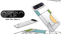 A Tecno Camon Slim letisztult kialakítással rendelkezik