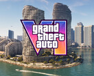 A GTA 6-ban látható Vice City-i felhőkarcolókat ábrázoló banner