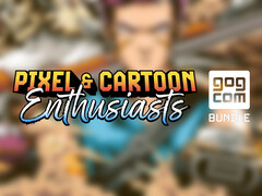 A Pixel and Cartoon Enthusiasts GOG Bundle 14 indie játékot tartalmaz. A képen: az Ashworld szerkesztett borítóképe. (Kép forrása: Humble Bundle)