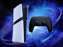 PS5 Pro konzol DualSense vezérlővel (Kép forrása: Sony PlayStation, szerkesztve)