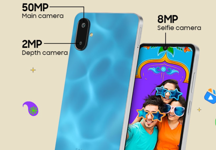 A Samsung Galaxy F06 5G 50 MP-es elsődleges kamerával rendelkezik (Kép forrása: Samsung)