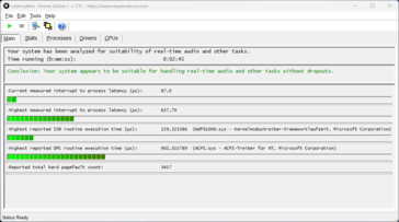 LatencyMon - Áttekintés
