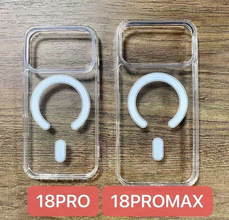 Kiszivárgott iPhone 18 Pro és iPhone 18 Pro Max tokok.