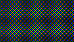 Sub-pixel tömb