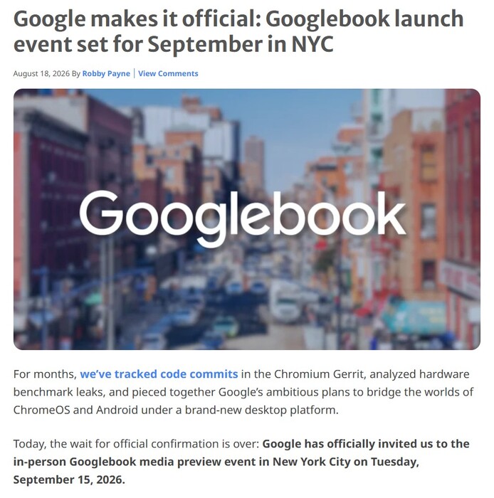 A Chrome Unboxed meghívást kapott a Google Books médiaeseményére.