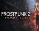 A Frostpunk 2: Breach of Trust hivatalos borítóképe.