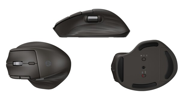 A HP Ultra-Fast Scroll Wireless Mouse 780M a Logitech MX Master 4 olcsóbb alternatívája. (Kép forrása: HP)