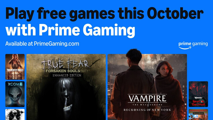 Az októberi 2025 Prime Gaming adomány fő fénypontjai (Kép forrása: Amazon)