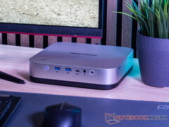 A Minisforum AI X1 Pro legolcsóbb változata Kínában körülbelül 535 dollárba kerül. A képen: a mini PC. (Kép forrása: Notebookcheck)