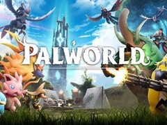 A Pocketpair népszerű túlélős játékának, a Palworldnak a promóciós főgrafikája.