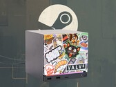 A Steam Machine egyedi előlappal ellátva