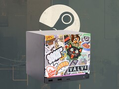 A Steam Machine egyedi előlappal ellátva