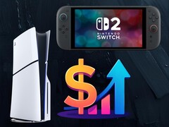 A Switch 2 és a PS5 lehetséges áremelését bemutató grafikon (Kép forrása: Nintendo, Sony PlayStation szerkesztéssel)
