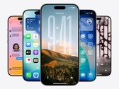 iPhone 17 telefonok iOS 26 operációs rendszerrel. (Kép forrása: Apple)