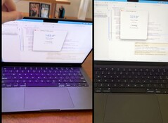 A LidAngleSensor alkalmazás valós idejű információkat jelenít meg a zsanér szögéről. (Kép forrása: X, szerkesztve)