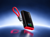 OnePlus 67W SuperVOOC power bank beépített kijelzővel és piros kábellel