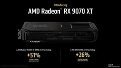AMD Radeon RX 9070 XT. (Kép forrása: AMD)