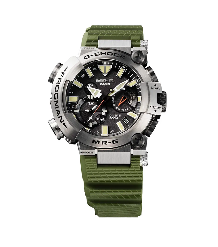A Casio G-Shock MRG-BF1000RG-3A Goliath Frogman óra. (Kép forrása: Casio)