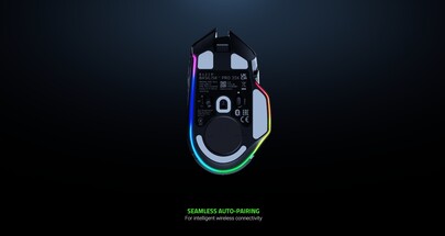 Razer HyperFlux V2 vezeték nélküli egér töltő korong (Kép forrása: Razer)