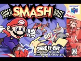 Az eredeti Super Smash Bros N64 dobozkép (Kép forrása: Walmart)