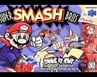 Az eredeti Super Smash Bros N64 dobozkép (Kép forrása: Walmart)