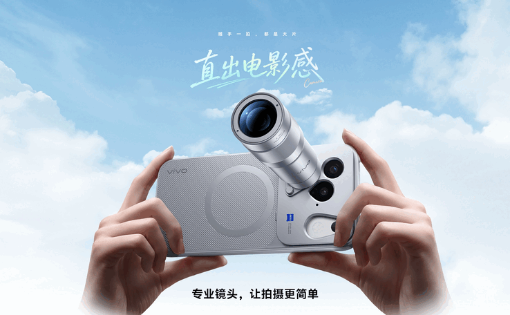 A Vivo X500 a Zeiss Teleconverter G2-vel.