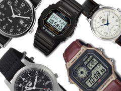 Az olyan márkák, mint a Casio, a Seiko és a Citizen jól ismertek a jóval 150 dollár alatti funkcionális órák tervezéséről. A képen - több óra a fent említett márkáktól. (Kép forrása: Casio, Seiko, Timex, Orient - szerkesztve)