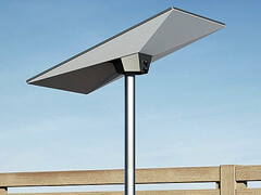 A Starlink Standard Kit tányér Lakossági tervekhez. (Kép forrása: SpaceX)