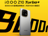 Az iQOO Z10 Turbo+ hatalmas, 8000 mAh kapacitású akkumulátorral és 90 W-os vezetékes töltés támogatással büszkélkedhet (Kép forrása: iQOO)