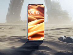 A OnePlus 15 kijelzője vékony keretekkel rendelkezik. (Kép forrása: OnePlus)