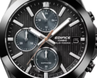 A fekete Casio Edifice EFS-S650DC-1A (a képen) rézszínű másodpercmutatóval rendelkezik, amely jól kiegészíti a fekete designt. (Kép forrása: Casio)