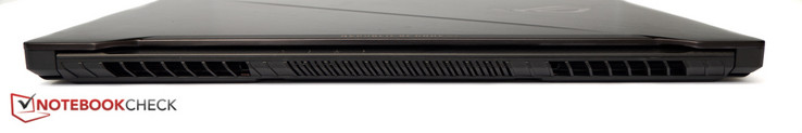 Rear view: fan exhausts GL703GM