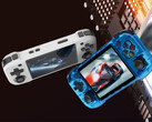 Az R46H egy másik vízszintes retro játékkéziszámítógép, amely egy Rockchip RK3326 chipset köré épül. (Kép forrása: Amazon)