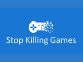 A Stop Killing Games kampány először 2024-ben indult. A képen a kampány logója. (Kép forrása: Stop Killing Games)