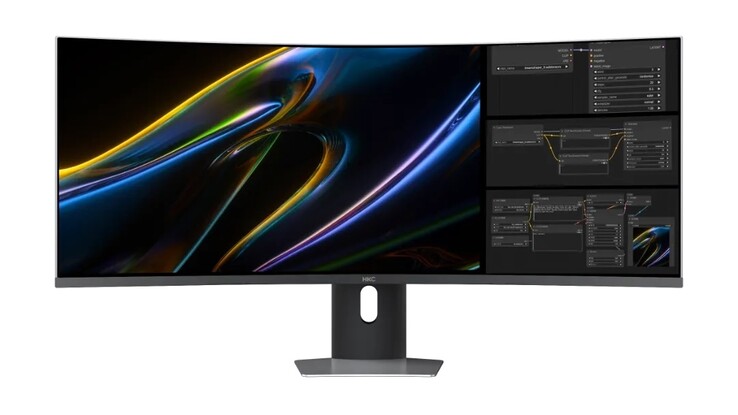 A mini LED-es játékmonitor felbontása 5 760 × 2 160 képpont.